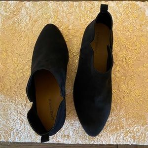 Lane Bryant Black Booties